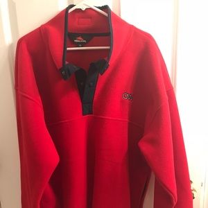 XL Red Fleece Pullover